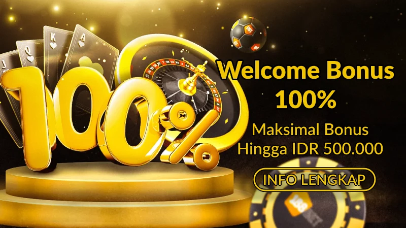 Bonus Deposit Pertama 100%